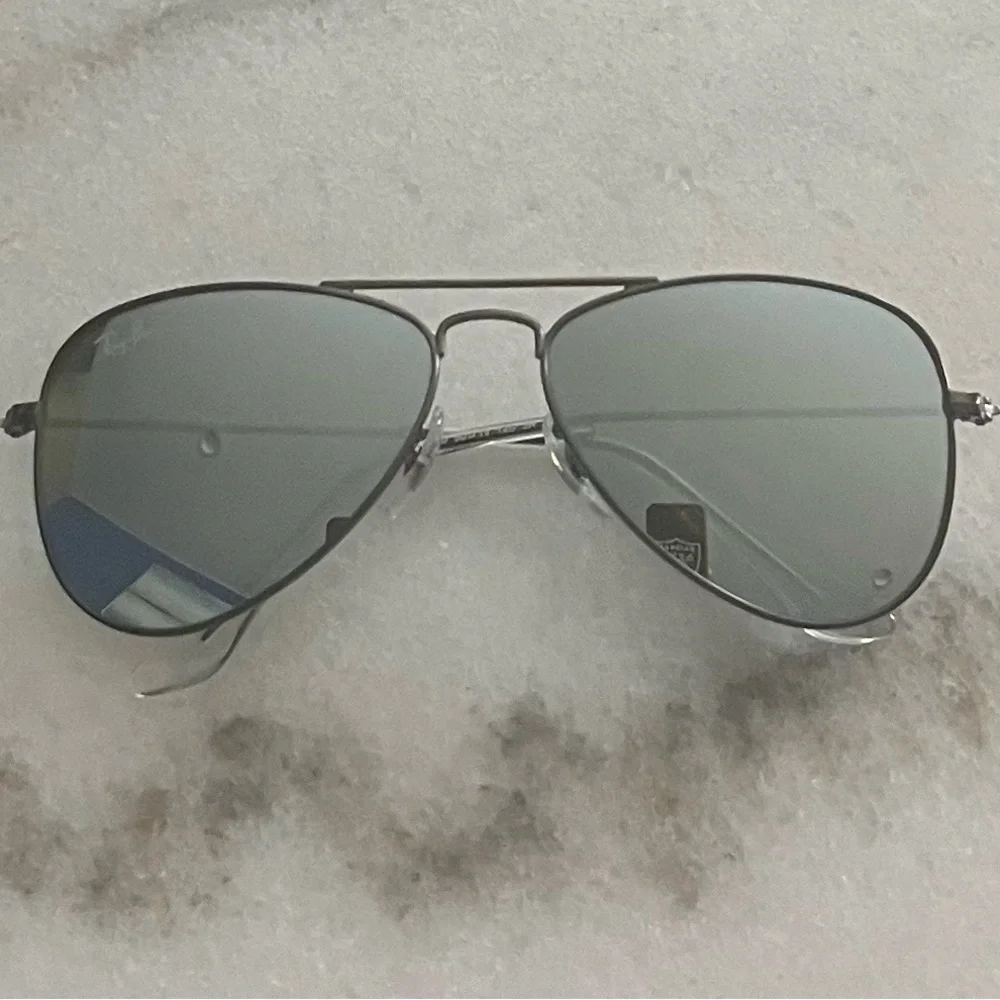Ray-Ban Silver Aviator Sunglasses